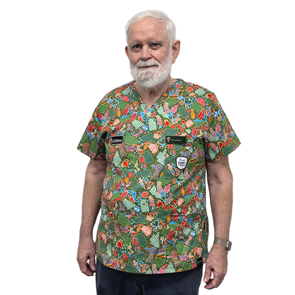 TradeMutt scrub top