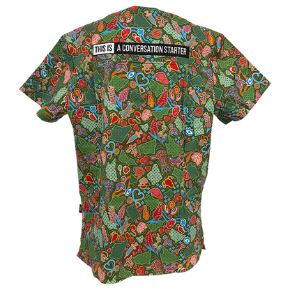 TradeMutt scrub top