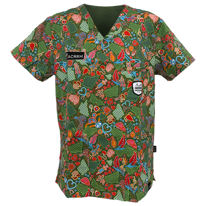 TradeMutt scrub top