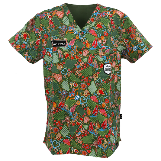TradeMutt scrub top